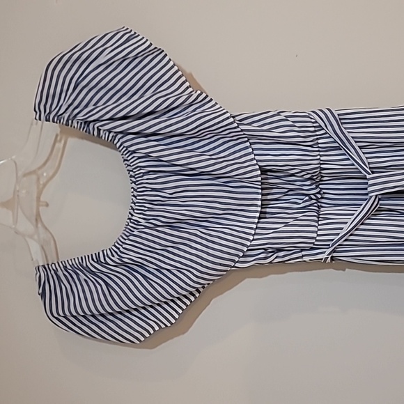 Maurices Maxi Striped Dress on or off shoulder - Picture 6 of 17